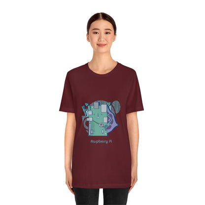 Raspberry pi - Funny Tech - Unisex Short Sleeve Tee