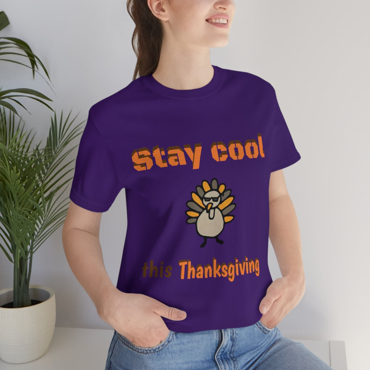 Stay Cool this Thanksgiving - Funny Holiday - Unisex Short Sleeve Tee