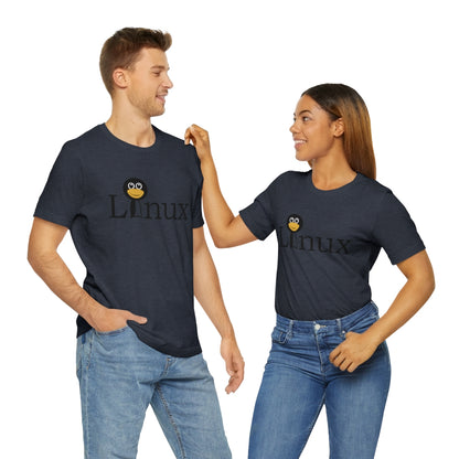 Linux - Funny Tech pinguin - Unisex Short Sleeve Tee