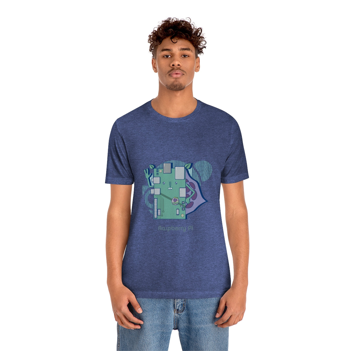 Raspberry pi - Funny Tech - Unisex Short Sleeve Tee