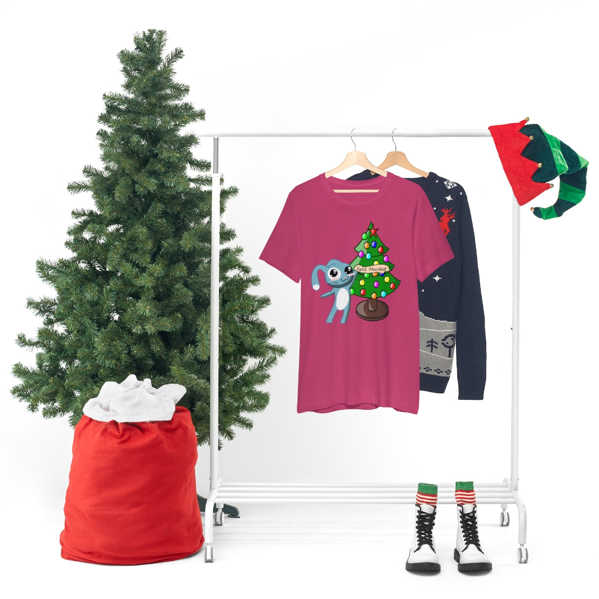 Feliz Navidad - Christmas Unisex Short Sleeve Tee