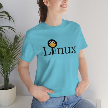 Linux - Funny Tech pinguin - Unisex Short Sleeve Tee