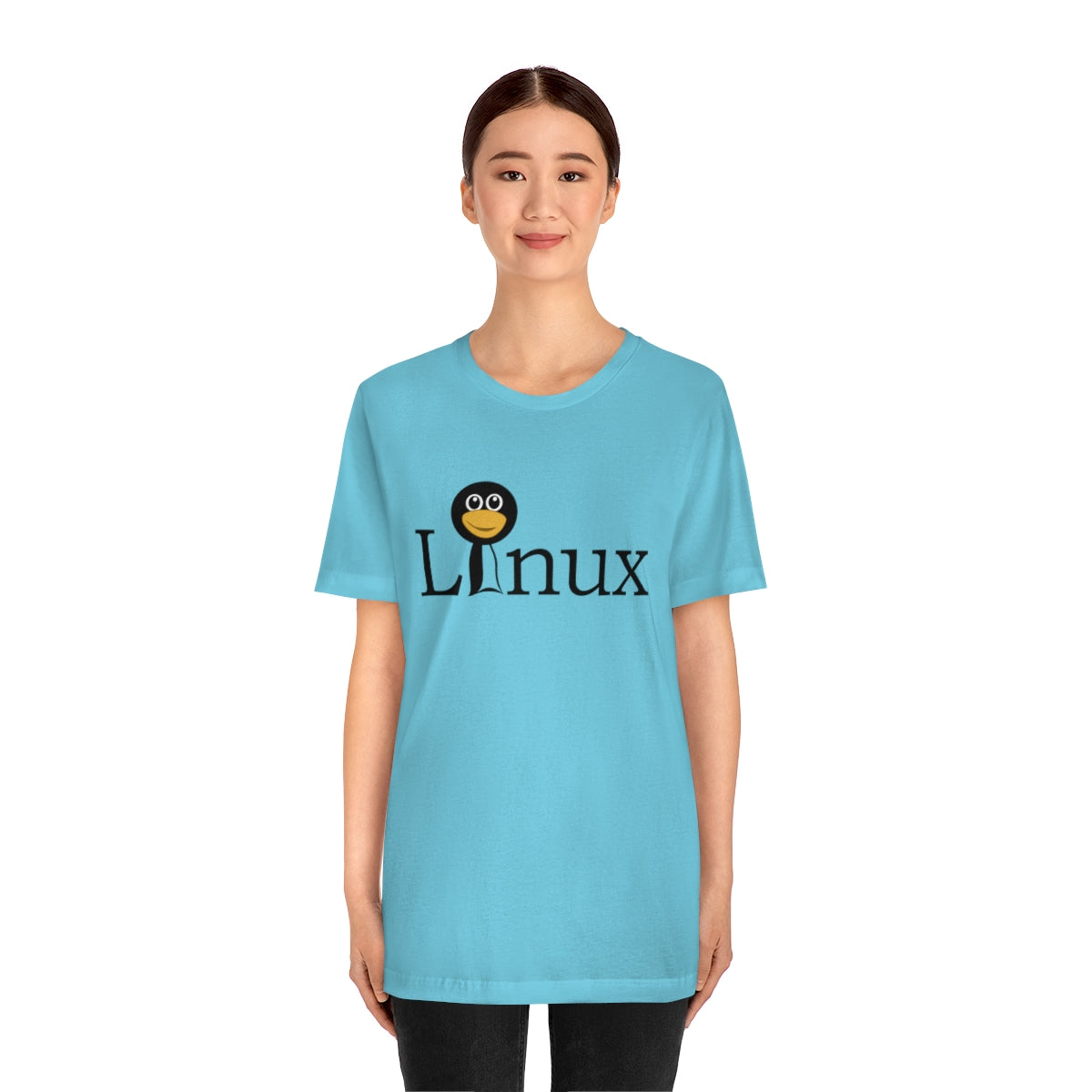 Linux - Funny Tech pinguin - Unisex Short Sleeve Tee