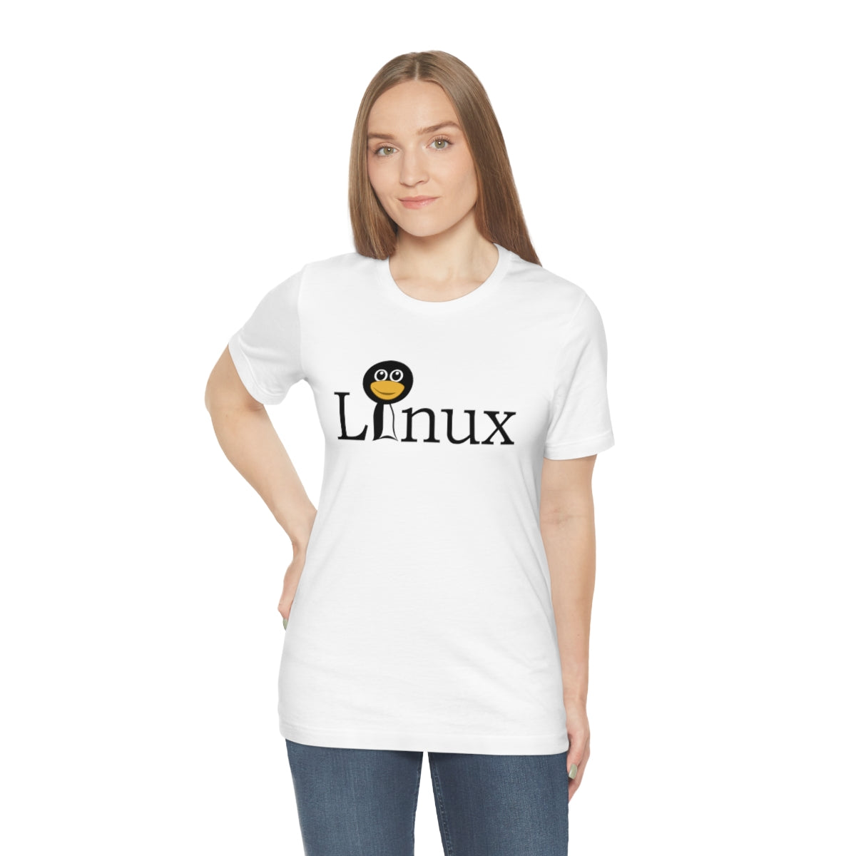 Linux - Funny Tech pinguin - Unisex Short Sleeve Tee