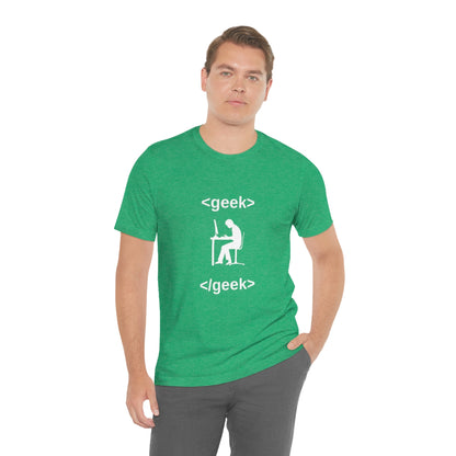 Geek code - Funny Tech - Unisex Short Sleeve Tee