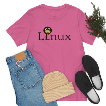 Linux - Funny Tech pinguin - Unisex Short Sleeve Tee