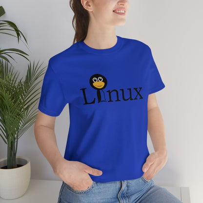 Linux - Funny Tech pinguin - Unisex Short Sleeve Tee