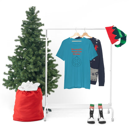 Have yourself a peaceful little Christmas - Unisex Jersey Short Sleeve Tee