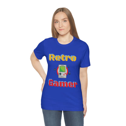 Retro gamer - Fun Gamer - Unisex Short Sleeve Tee