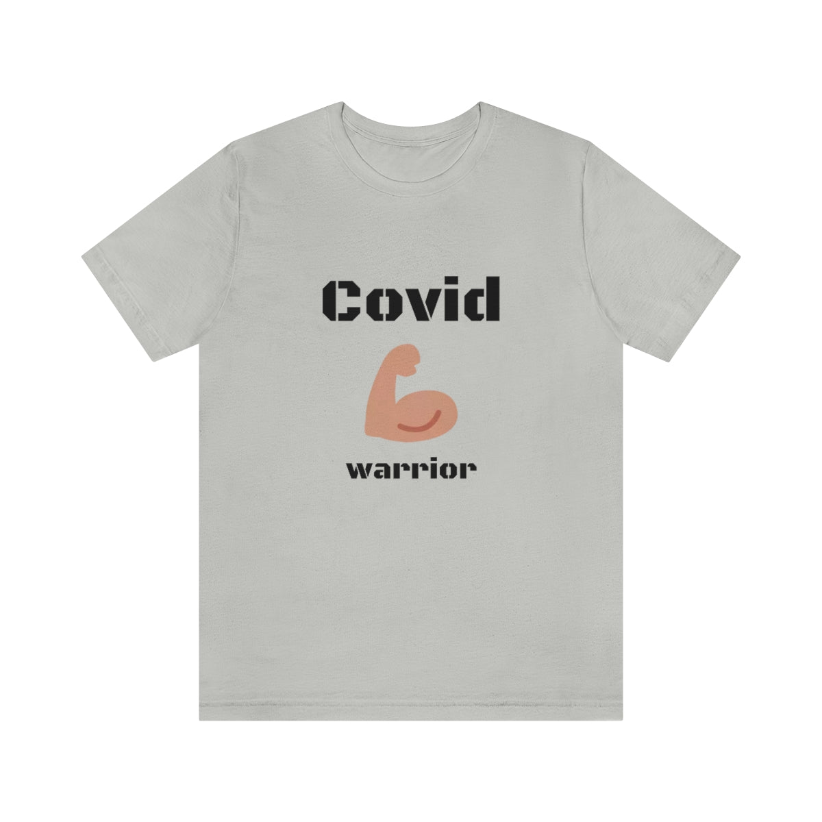 Covid Warrior - Designed - Unisex Short Sleeve Tee - CrazyTomTShirts