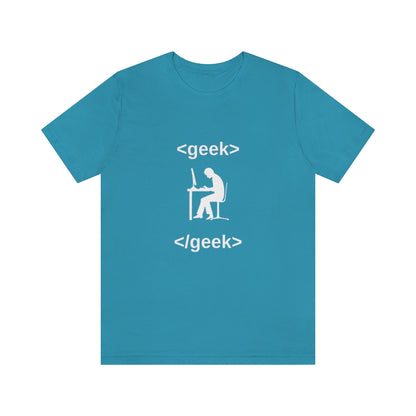 Geek code - Funny Tech - Unisex Short Sleeve Tee