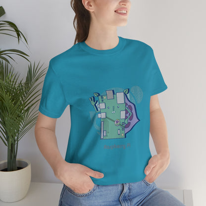 Raspberry pi - Funny Tech - Unisex Short Sleeve Tee