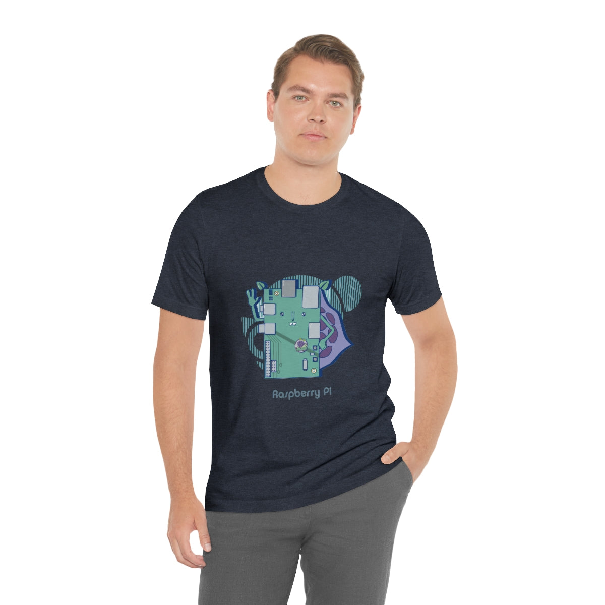 Raspberry pi - Funny Tech - Unisex Short Sleeve Tee